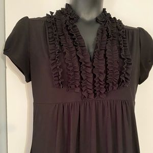 Black Ruffle Dress